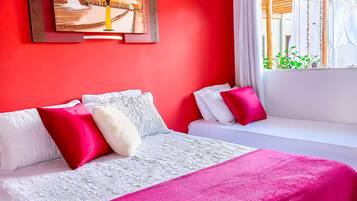 Individuell dekoriert, kostenloses WLAN, Bettwäsche