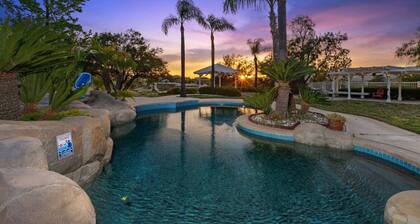5-acre Luxe 5B Getaway @Murrieta | Pool, Hot Tub