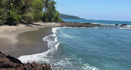 Full accommodation with swimming pool and ocean view