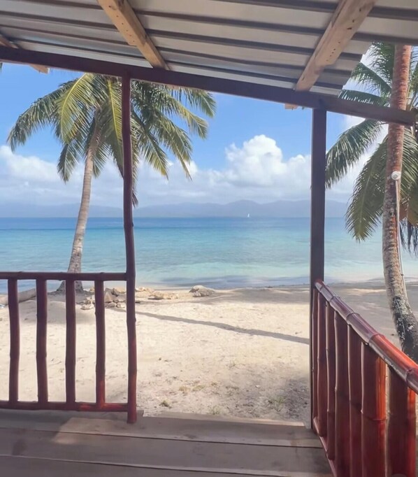 Bungalow Deluks, pemandangan laut | Pantai