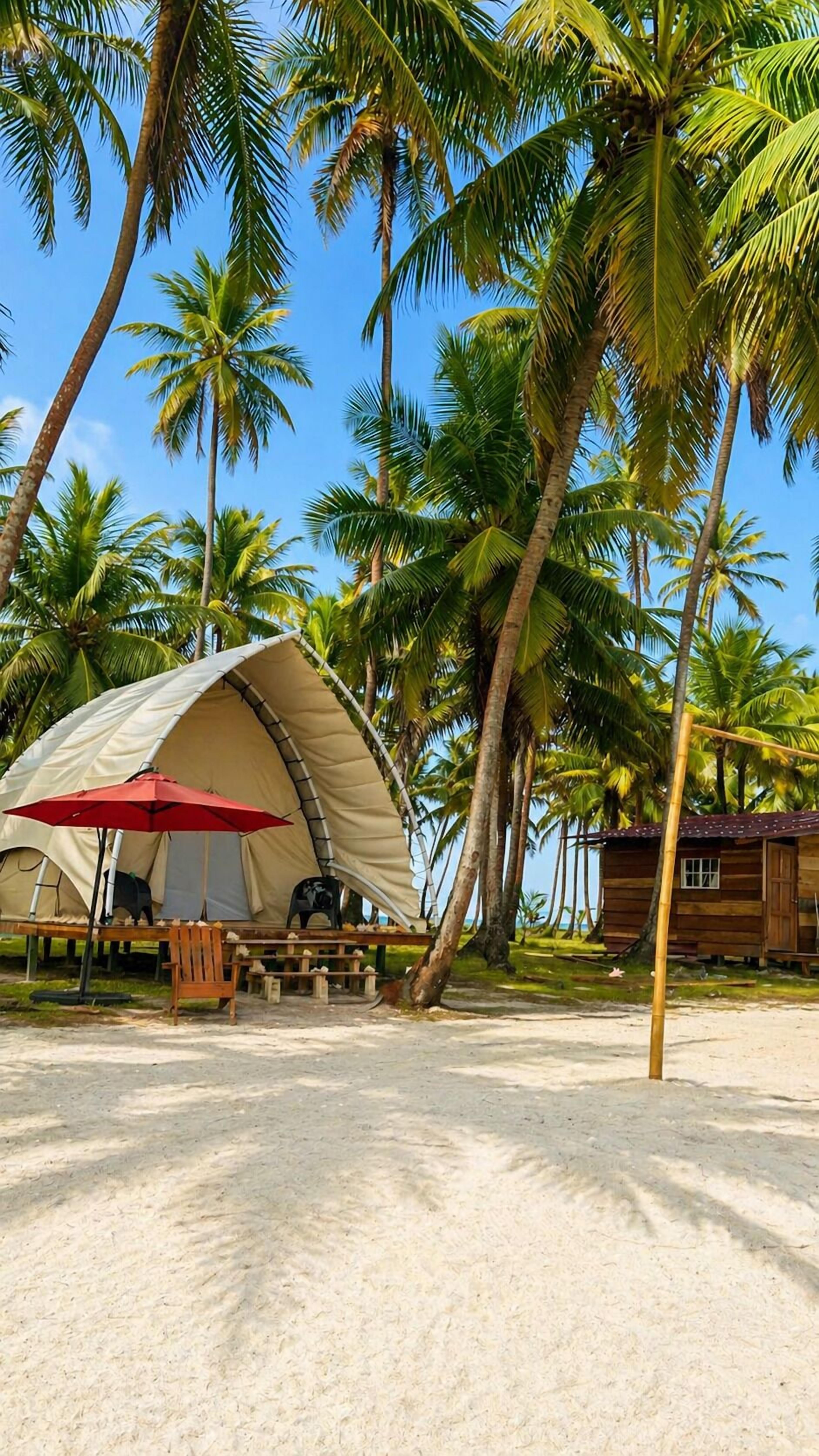 Tente Deluxe, vue mer | Wi-Fi gratuit