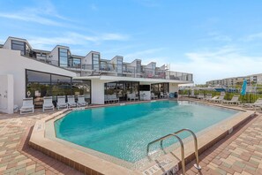 A heated pool - Intracoastal Waterfront Escape w/ Dock, Hot Tub & Walk to Beach (New Smyrna Beach)