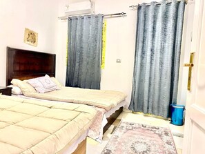 Vierbettzimmer, Bergblick