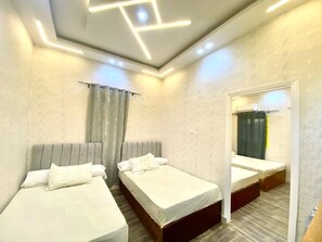 Vierbettzimmer, Bergblick