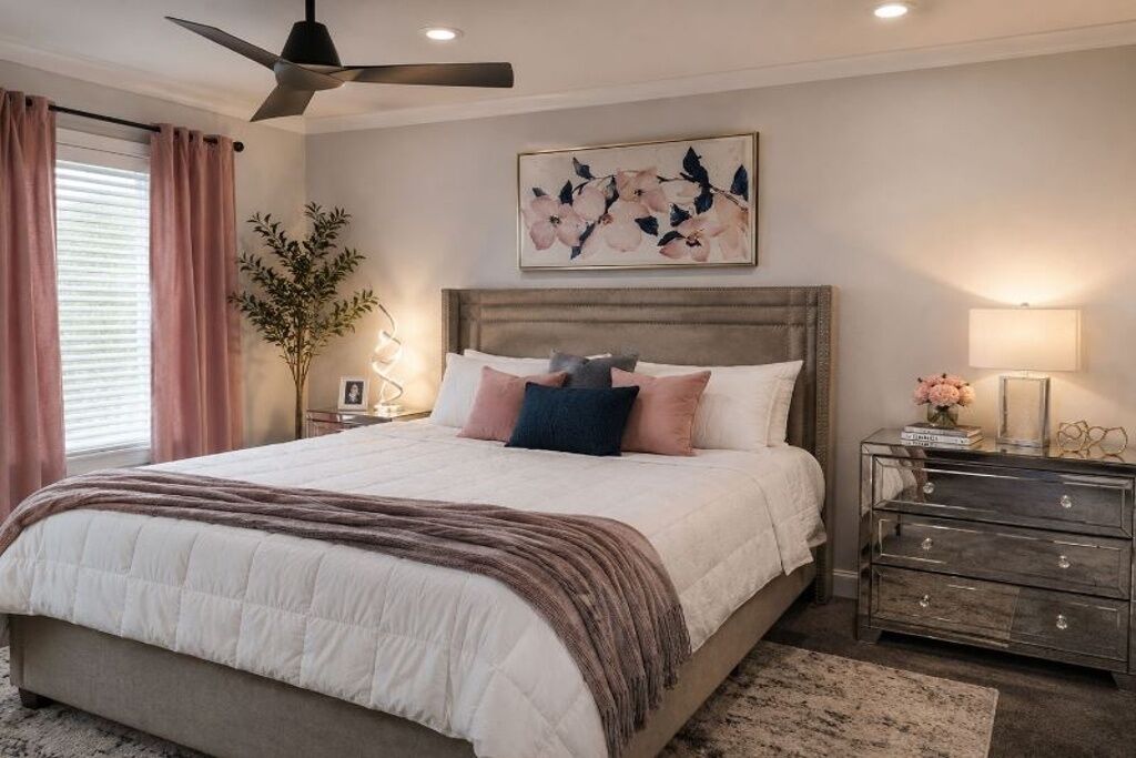 5 bedrooms, iron/ironing board, WiFi, bed sheets