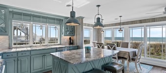 Reelaxing: Oceanfront Home in Yaupon Beach, Oak Island, Perfect for 9 guests!