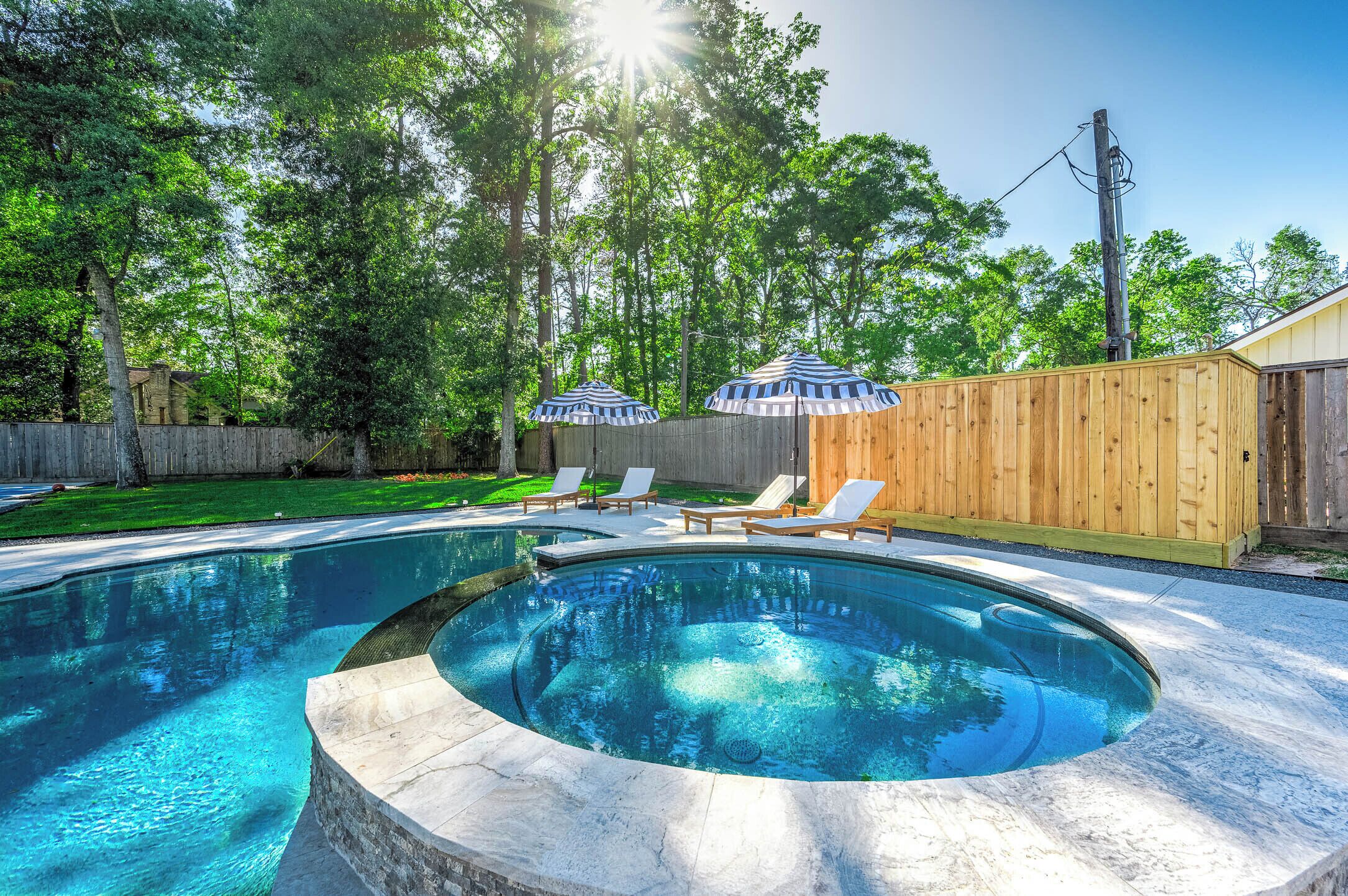 Outdoor pool