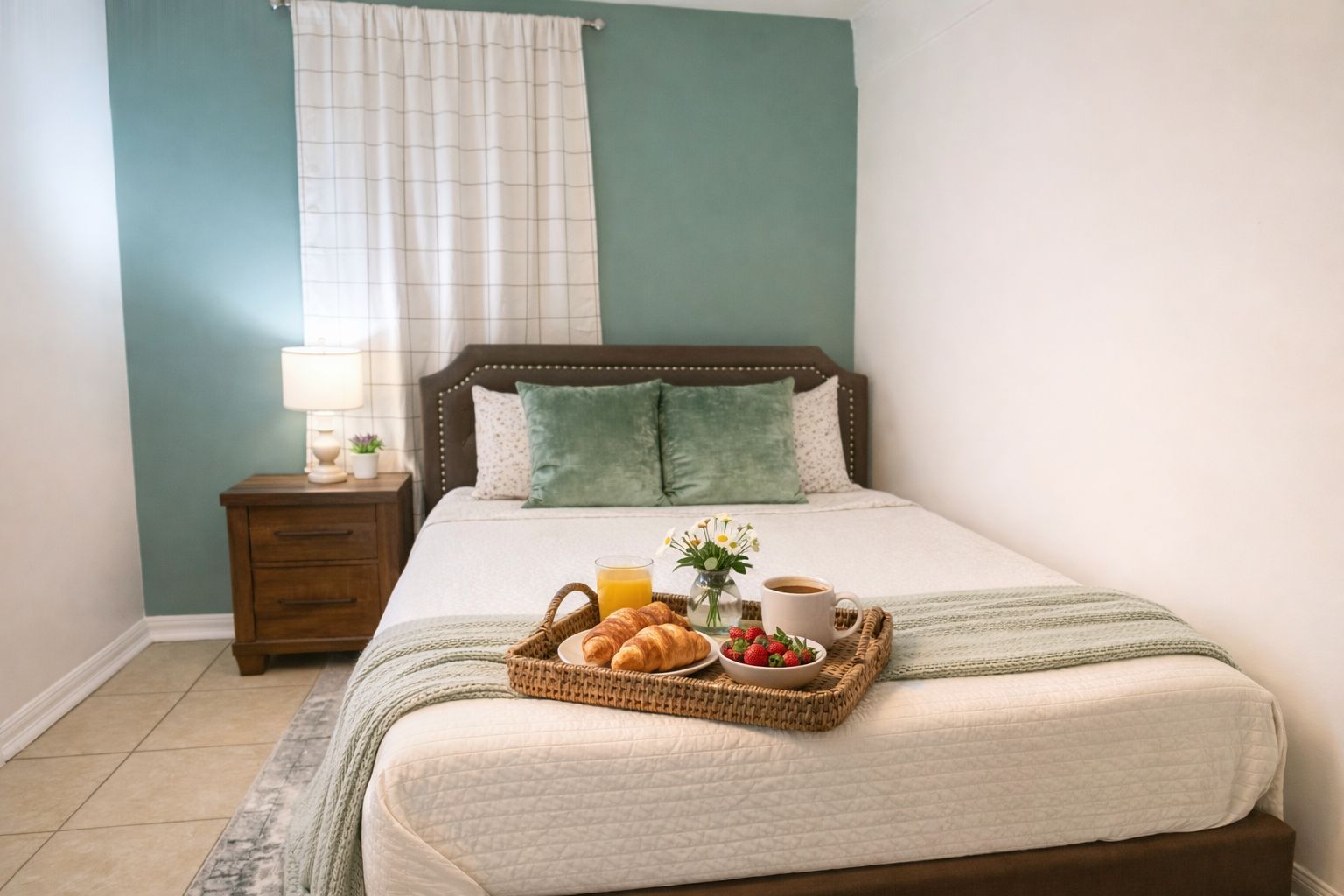 Deluxe studio, 1 queensize bed, niet-roken, huisdieren toegestaan