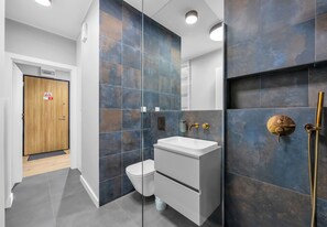 Bathroom - Wołoska Modern Stylish Apartment (Warszawa)