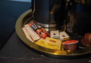 Kaffe och/eller kaffebryggare