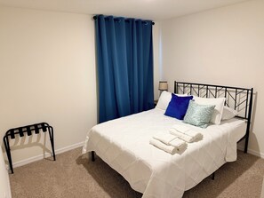 4 dormitorios, tabla de planchar con plancha, wifi y ropa de cama