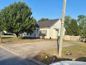 Exterior - Backyard Retreat: Swing, Grill & Spacious Living (Winterville)