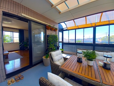 Oceanview Villa • Centrally located near Beach, Kashima Shrine & Pet‑Friendly.