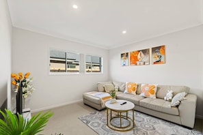 TV - Brand New 4BR 2BA Home | Spacious & Comfortable (Logan Reserve)