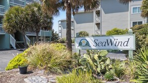 Exterior detail - New! Coastal Condo - Pool with Marsh + Ocean Views (Carolina Beach)