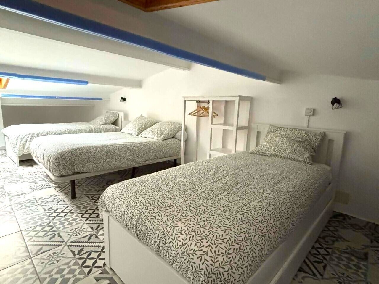 3 bedrooms, iron/ironing board, travel cot, WiFi