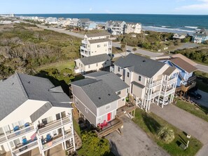 Exterior - Lukey's Lagoon - 2BR 2.5BA - Ocean View - North Topsail Beach (North Topsail Beach)