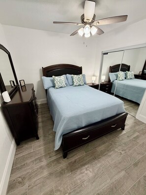 1 bedroom, iron/ironing board, free WiFi, bed sheets
