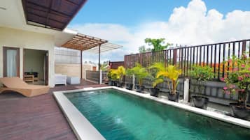 Villa, 2 soverom, bassengutsikt | Basseng | Utendørsbasseng