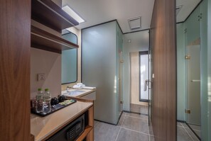 Superior dubbelrum eller tvåbäddsrum - utsikt mot staden | Badrum