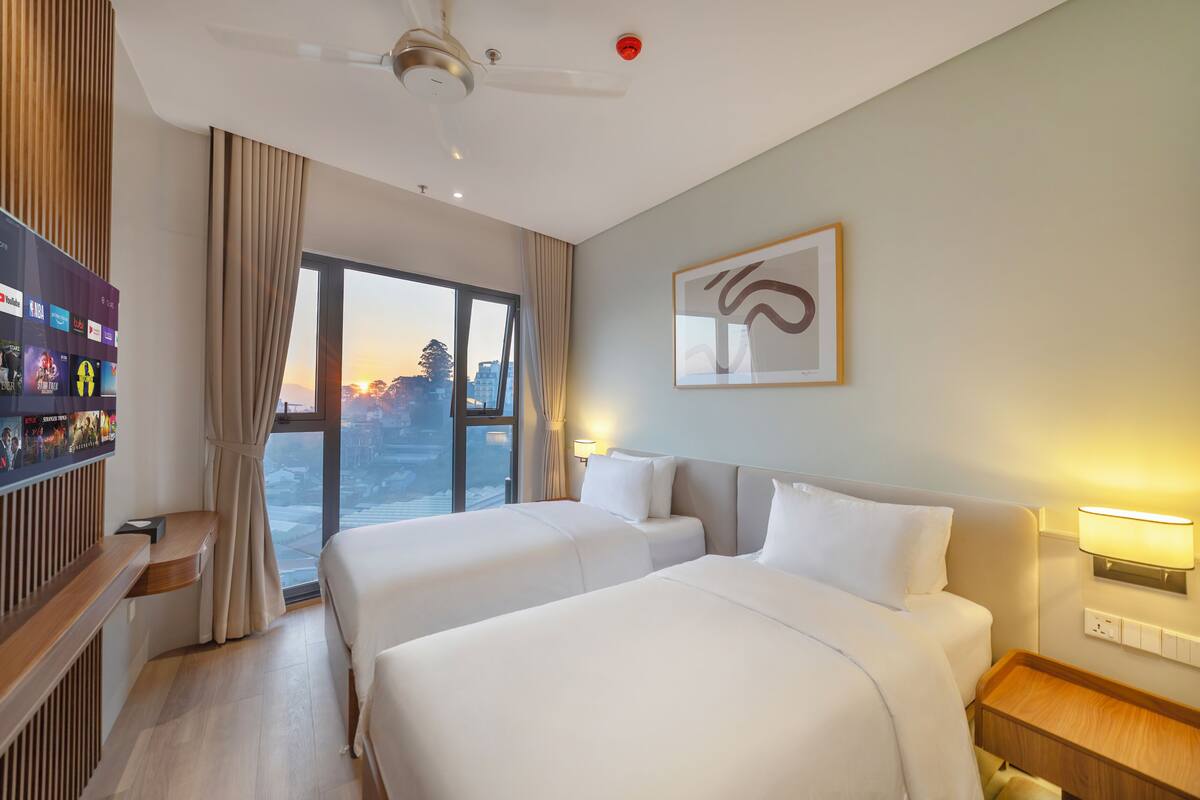 ห้องดีลักซ์ดับเบิลหรือทวิน, วิวเมือง