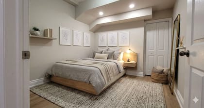 2-bedroom Basement apartment close lake Ontario-south shell beach
