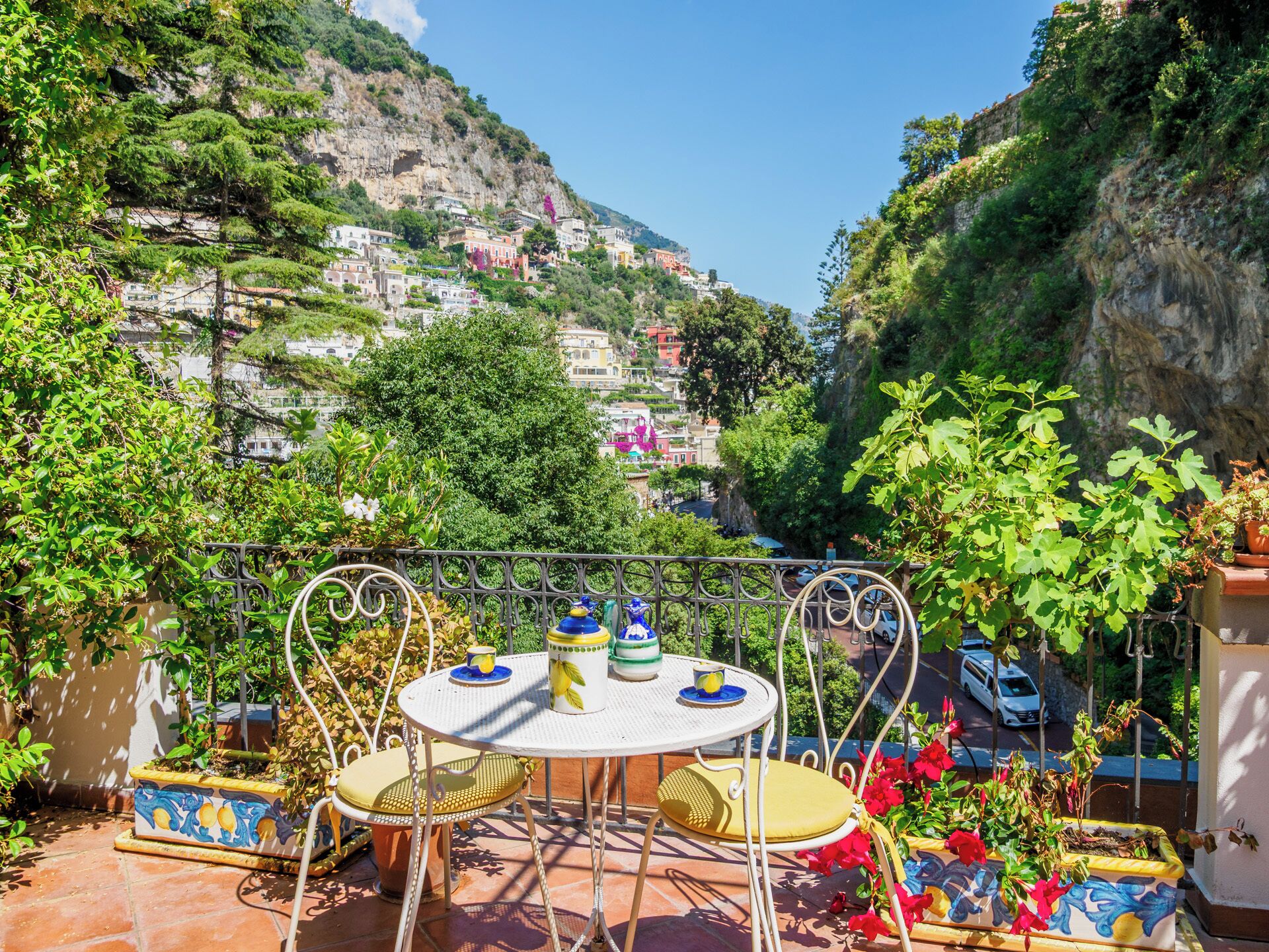 Terrasse sur le toit