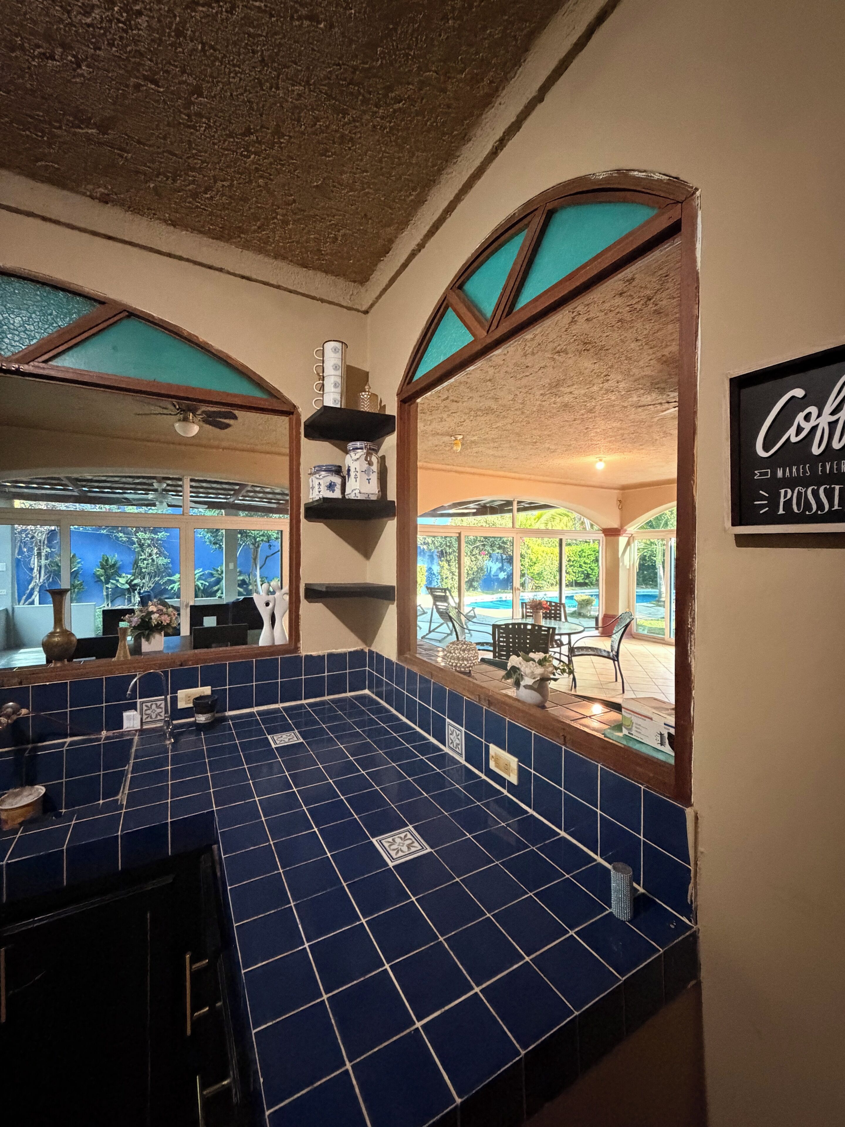 Interior. Cozy beach house - 5 minute walk to the fabulous Playa San Blas 3 rooms with AC