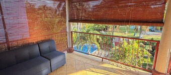 Cozy beach house - 5 minute walk to the fabulous Playa San Blas 3 rooms with AC