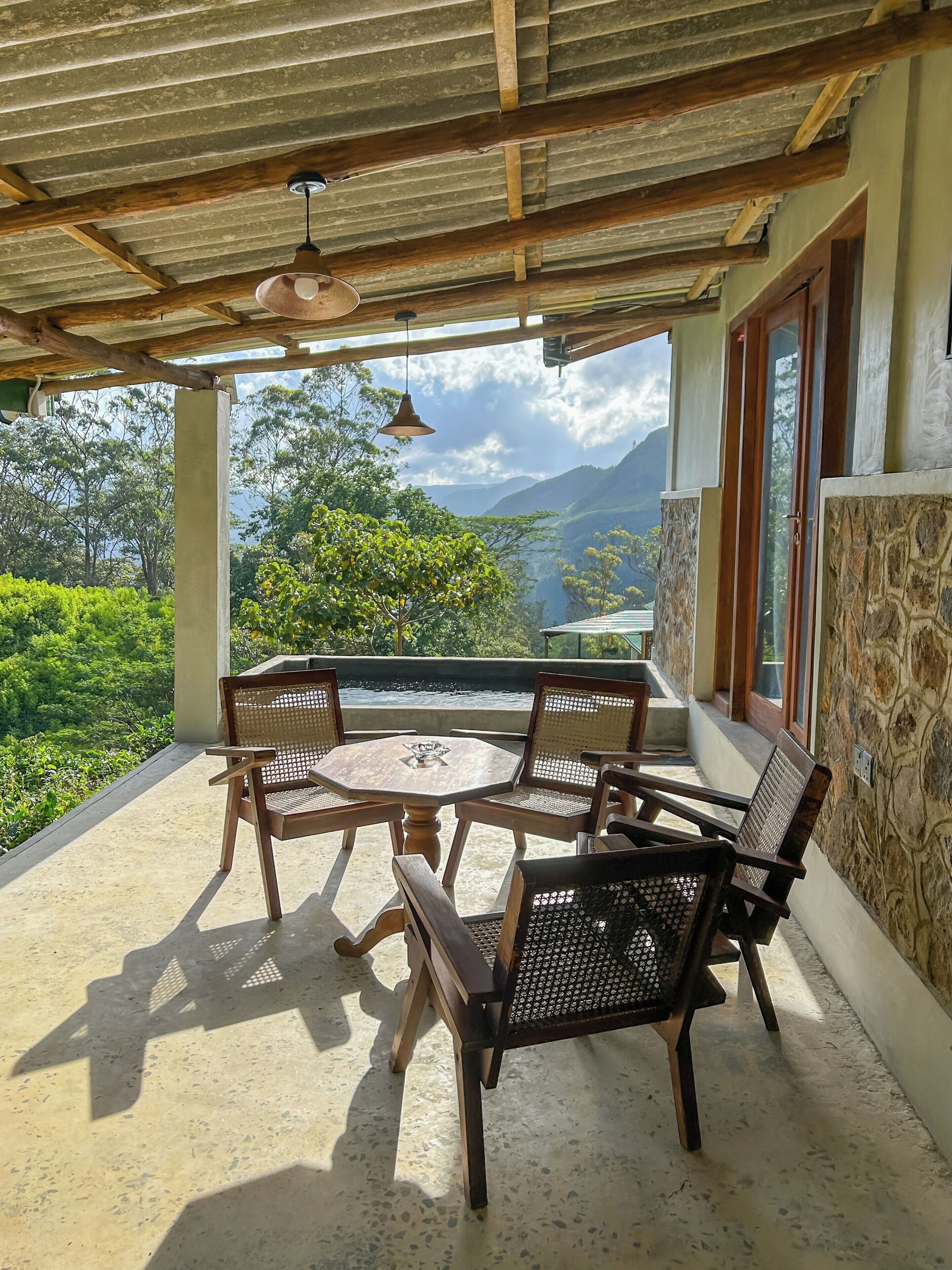 Luxury Chalet, Mountain View | Outdoor dining