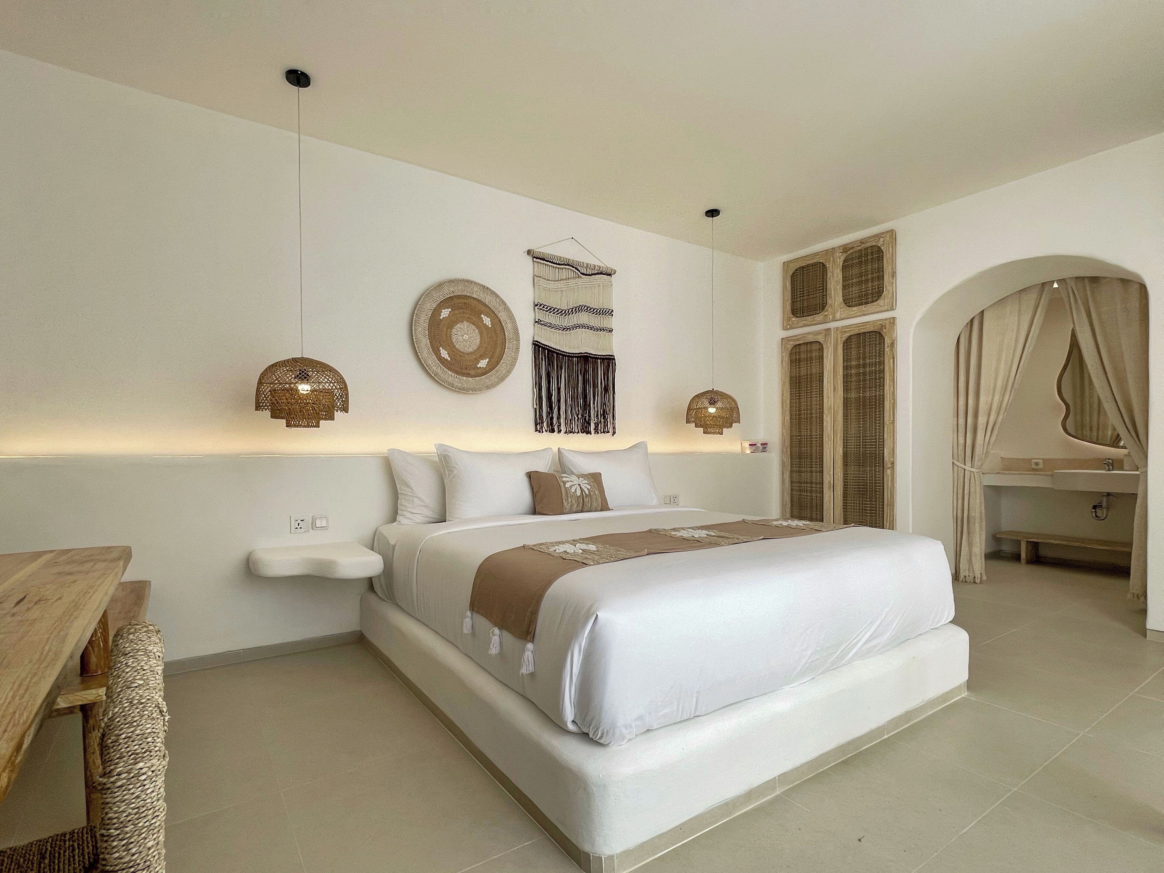 Luxury Villa, 2 Bedrooms, Private Pool, Pool View | In-room safe, desk, laptop workspace, blackout curtains