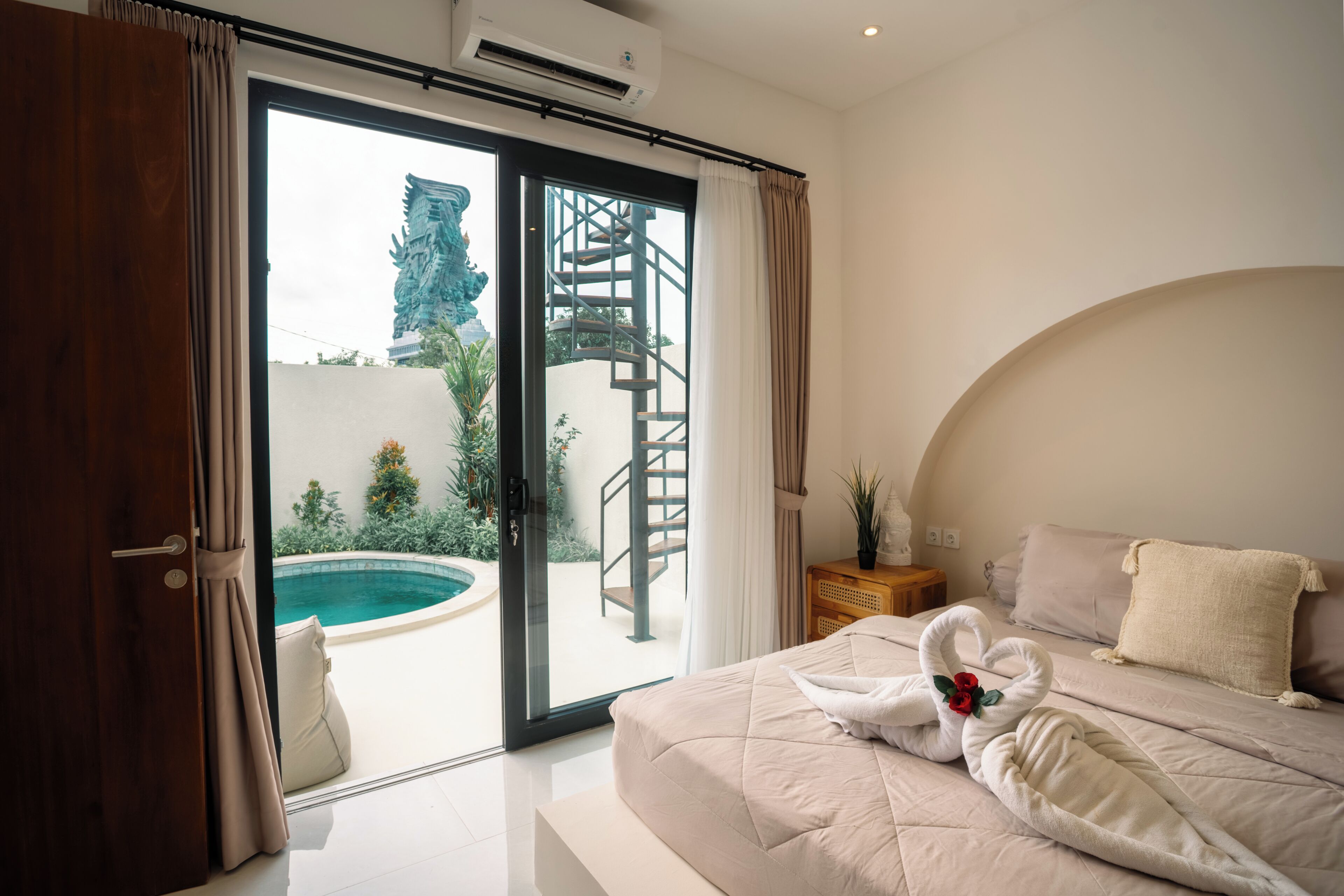 Villa estándar, vistas a la piscina | Wifi gratis