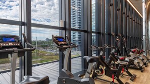 Fitness facility - Run Above It All Pool, Gym & Skyline Views (Footscray)