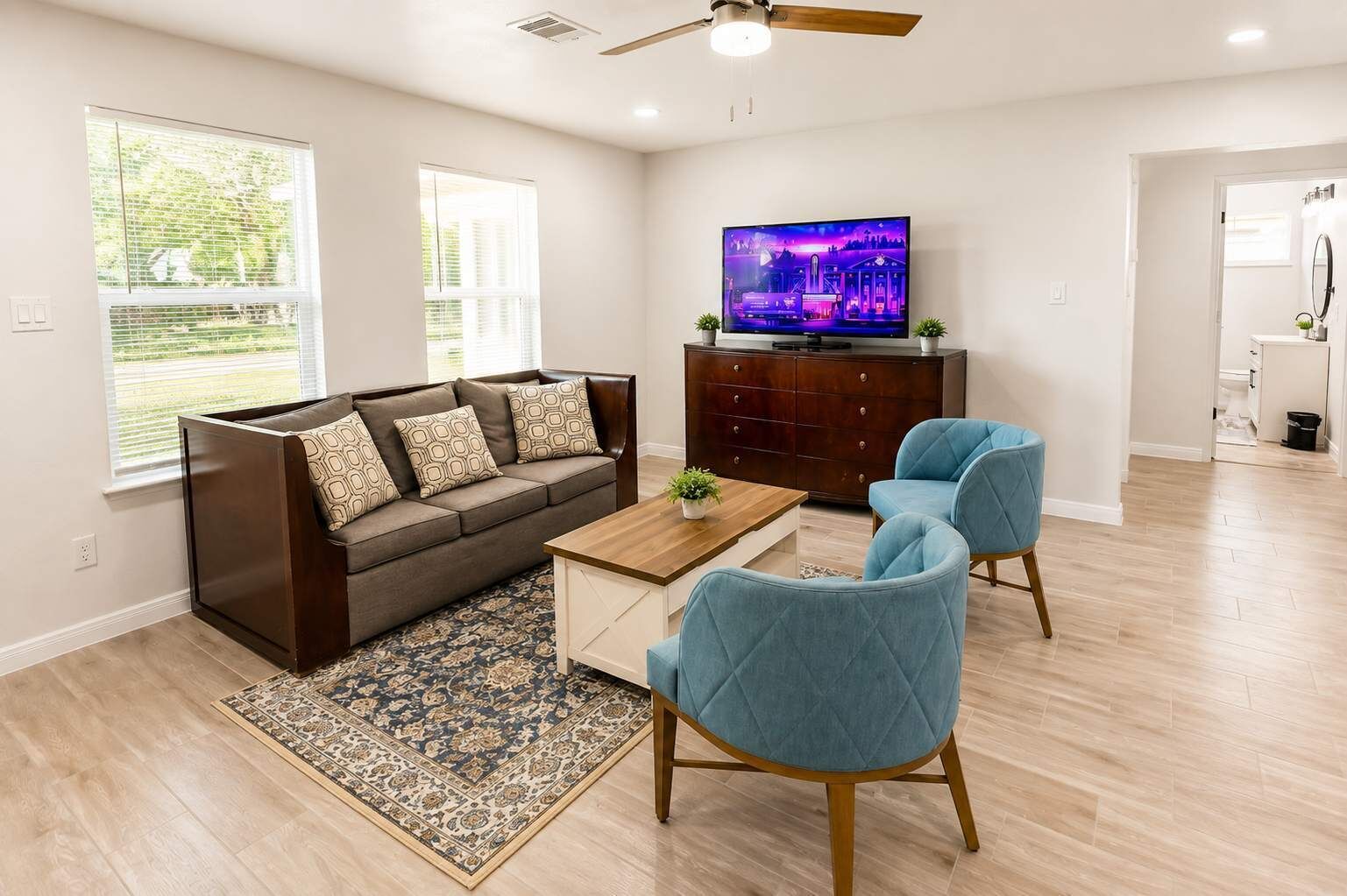 TV, offices