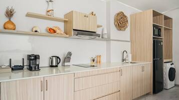 Villa Luxe, 1 trÚs grand lit, vue mer, en front de plage | Cuisine privée