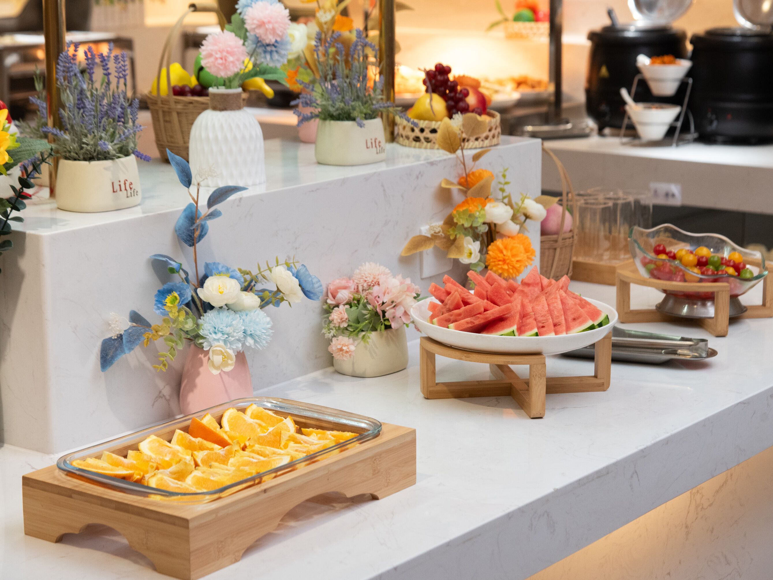 อาหารเช้าแบบบุฟเฟต์