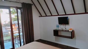 Kamar Double Standar, 1 Tempat Tidur Queen, balkon, pemandangan gunung