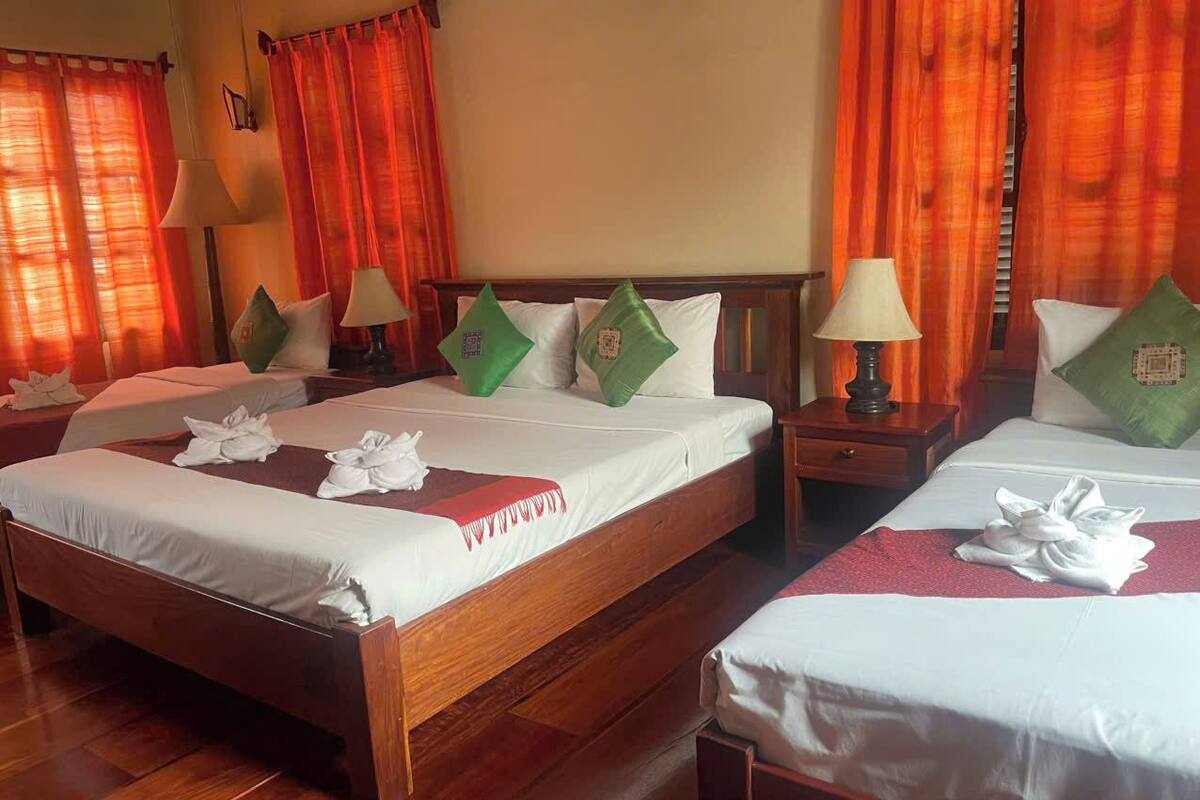 Phòng 4 Tiêu chuẩn, quang cảnh vườn