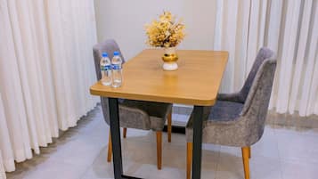 Deluxe-lejlighed | Spiseområde