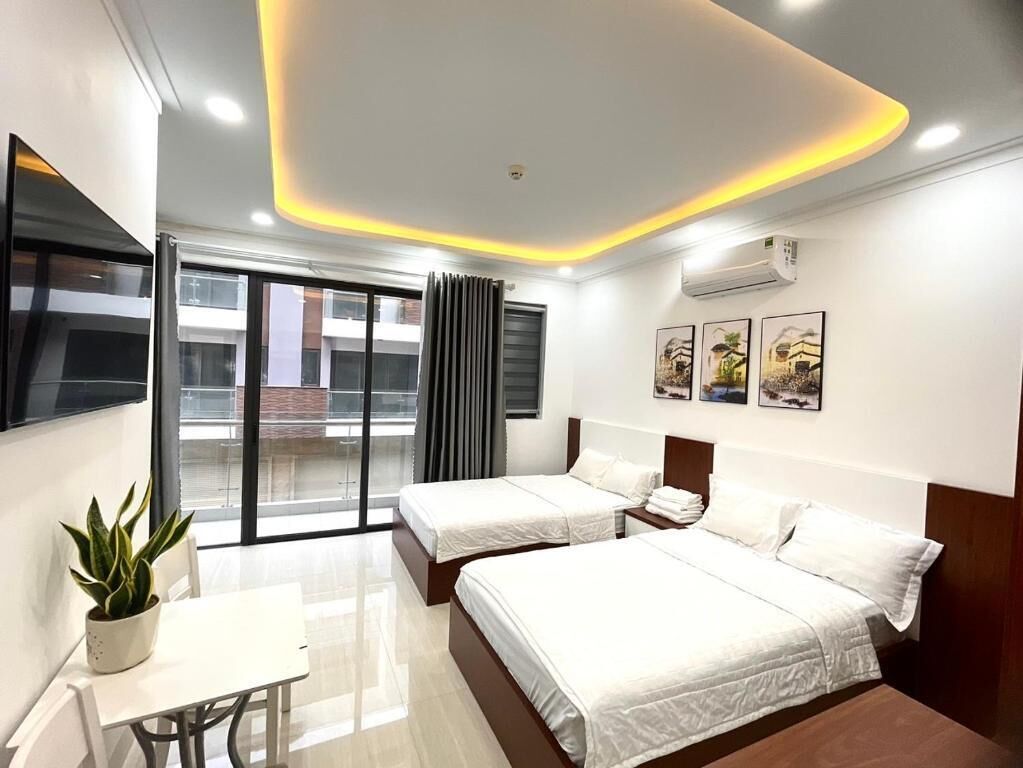 Basic Studio, Balcony, City View | Blackout curtains, free WiFi