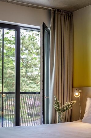 Family Room, Kitchen, City View | Iron/ironing board, free WiFi, wheelchair access - Melt in Palanga Self check-in (Palanga)