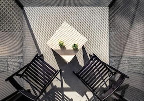 Double or Twin Room, Balcony, City View | Property grounds
