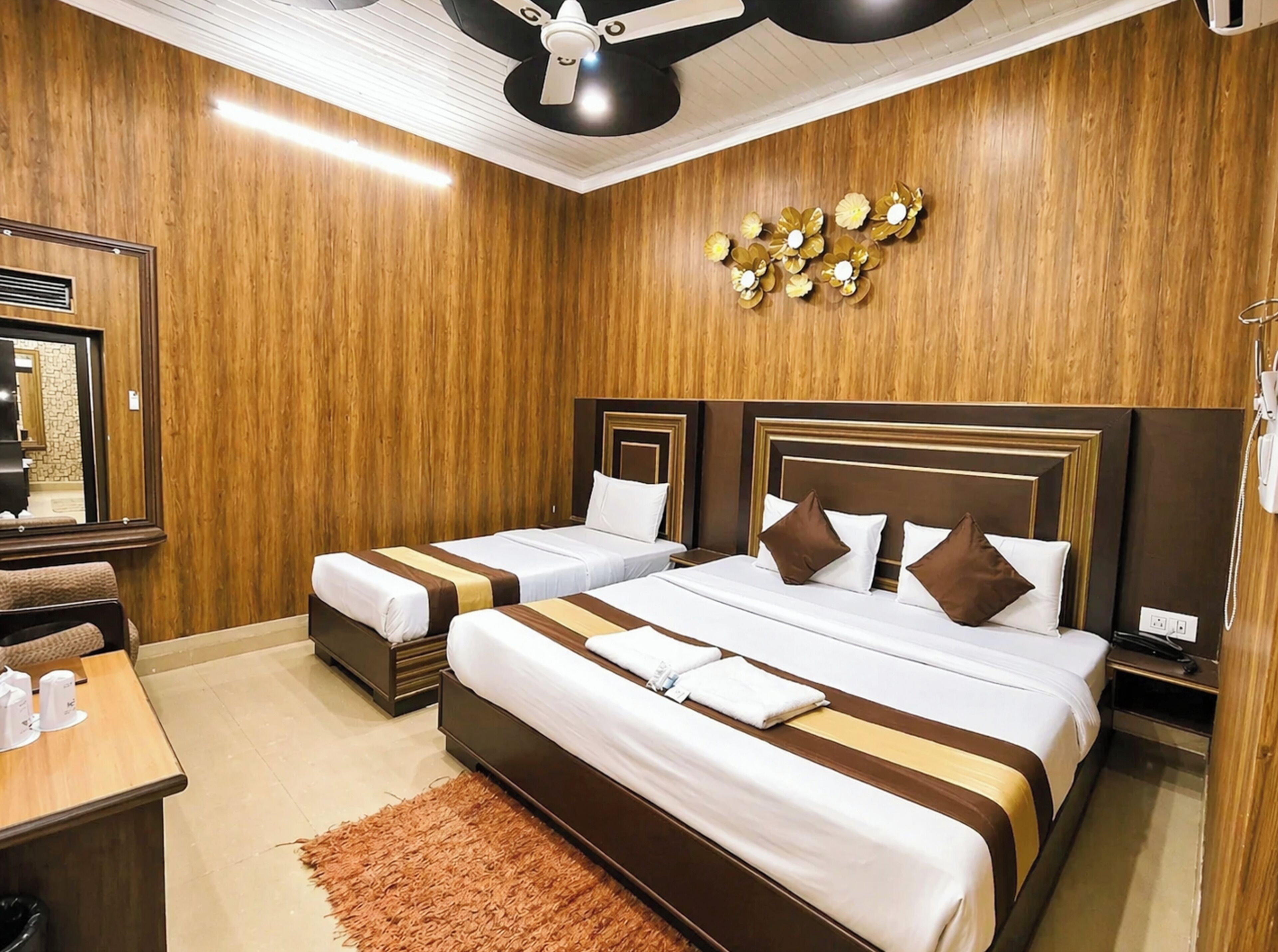 Habitación triple Deluxe, Aire acondicionado | Vistas desde la habitación