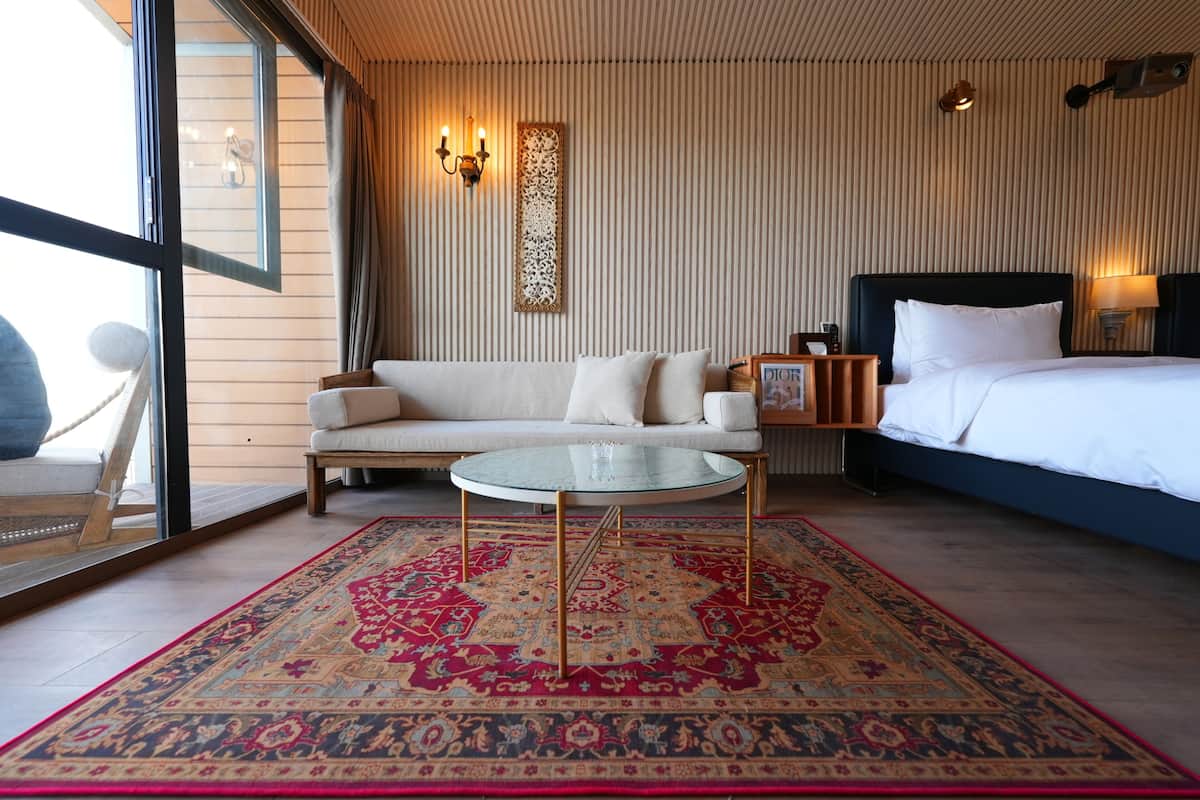 Chambre Design double, vistas al desierto