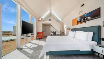 Kamar Quadruple Eksklusif, pemandangan gunung | Tirai kedap cahaya, Wi-Fi gratis, dan seprai linen
