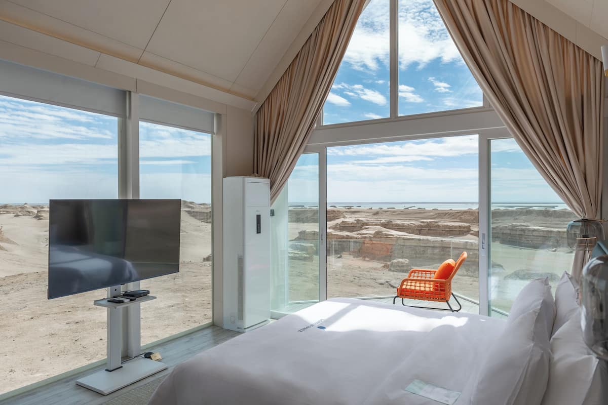 Chambre quadruple exclusive, vue sur la montagne
