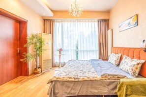 Estudio clásico, balcón