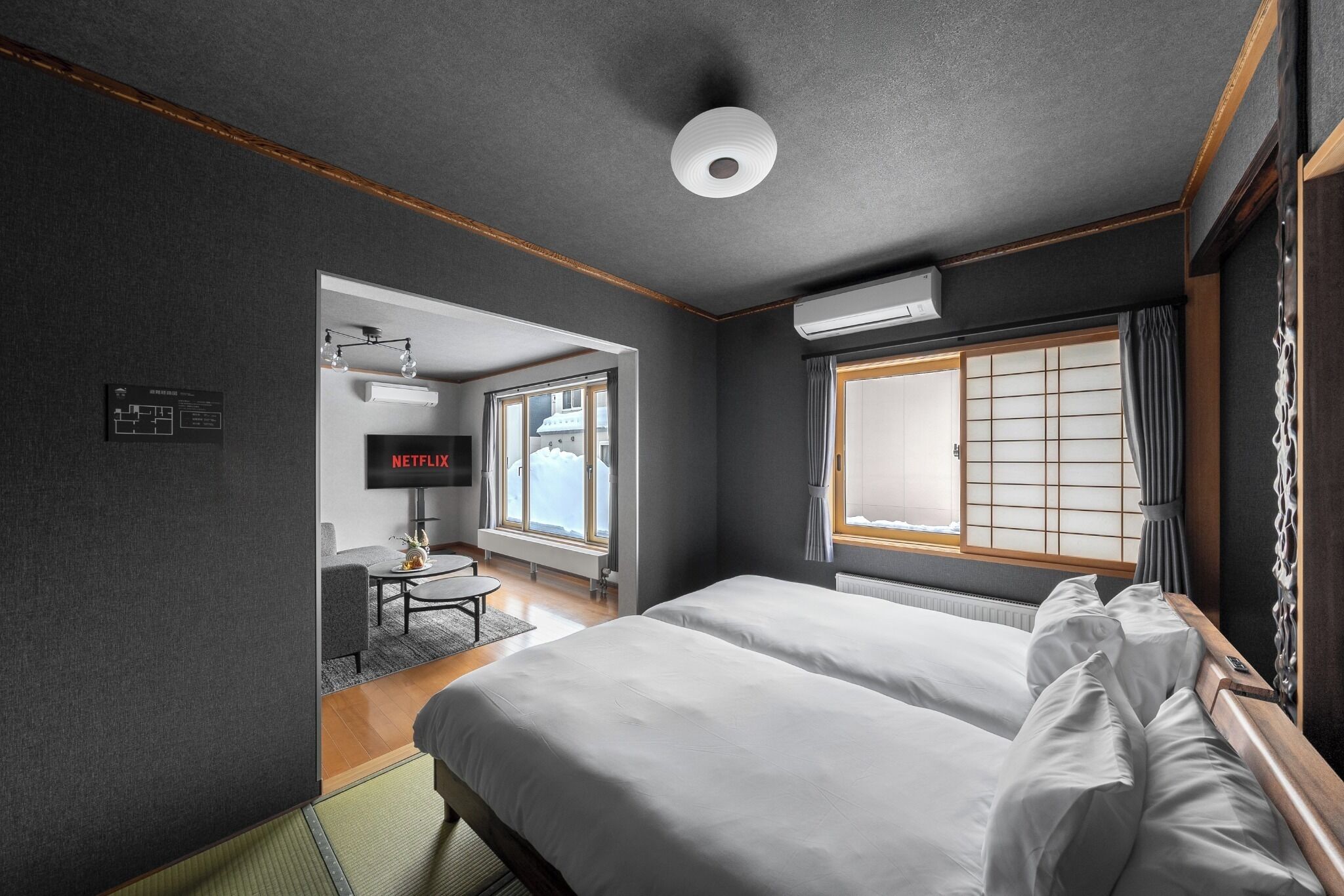 3 bedrooms, desk, iron/ironing board, free WiFi