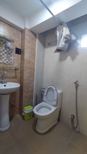Bathroom - Adorable 1-bedroom apartment with AC in Lalitpur (Lalitpur)