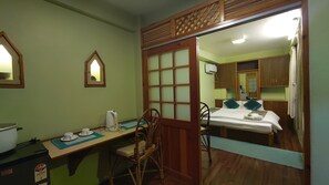 Room - Adorable 1-bedroom apartment with AC in Lalitpur (Lalitpur)